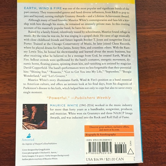 My Life with Earth, Wind & Fire by Maurice White - Picture 6 of 7